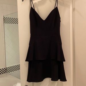 Amanda Uprichard Black Cocktail Dress